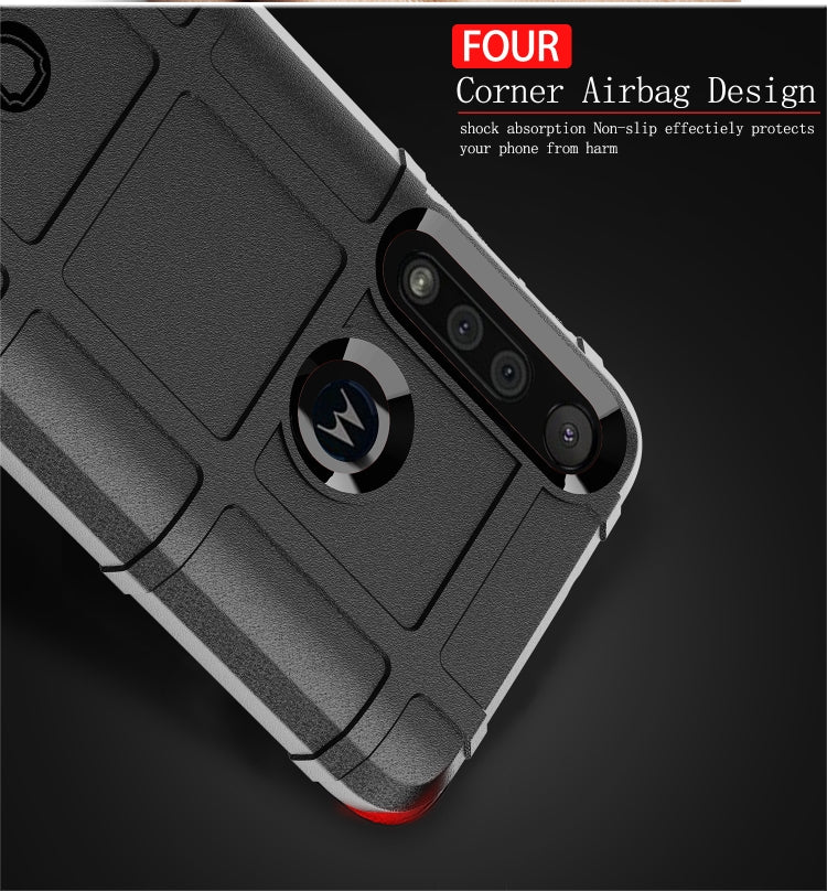 For Moto G8 Play Full Coverage Shockproof TPU Case