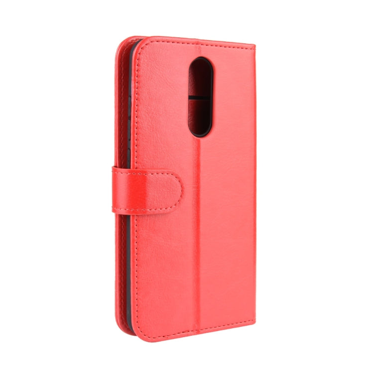 For Xiaomi Redmi 8 R64 Texture Single Fold Horizontal Flip Leather Case with Holder & Card Slots & Wallet