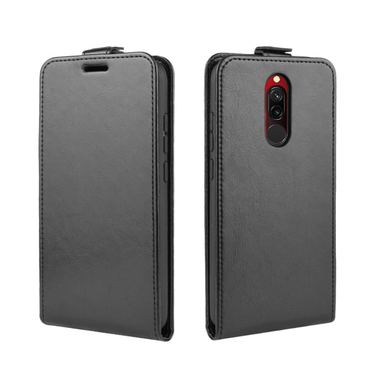For Xiaomi Redmi 8 Crazy Horse Vertical Flip Leather Protective Case