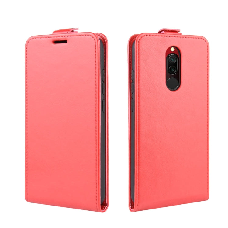 For Xiaomi Redmi 8 Crazy Horse Vertical Flip Leather Protective Case