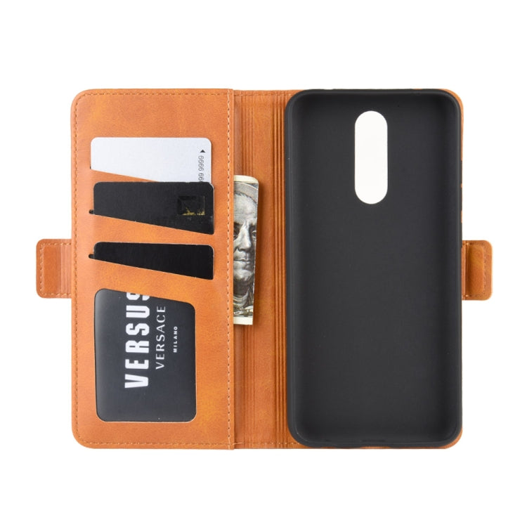 For Xiaomi Redmi 8 Dual-side Magnetic Buckle Horizontal Flip Leather Case with Holder & Card Slots & Wallet & Photo Frame