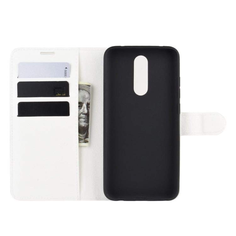 For Xiaomi Redmi 8 Litchi Texture Horizontal Flip Leather Case with Wallet & Holder & Card Slots