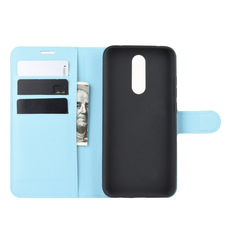 For Xiaomi Redmi 8 Litchi Texture Horizontal Flip Leather Case with Wallet & Holder & Card Slots