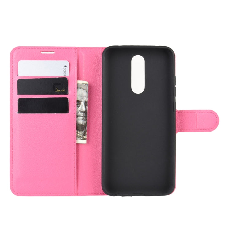 For Xiaomi Redmi 8 Litchi Texture Horizontal Flip Leather Case with Wallet & Holder & Card Slots