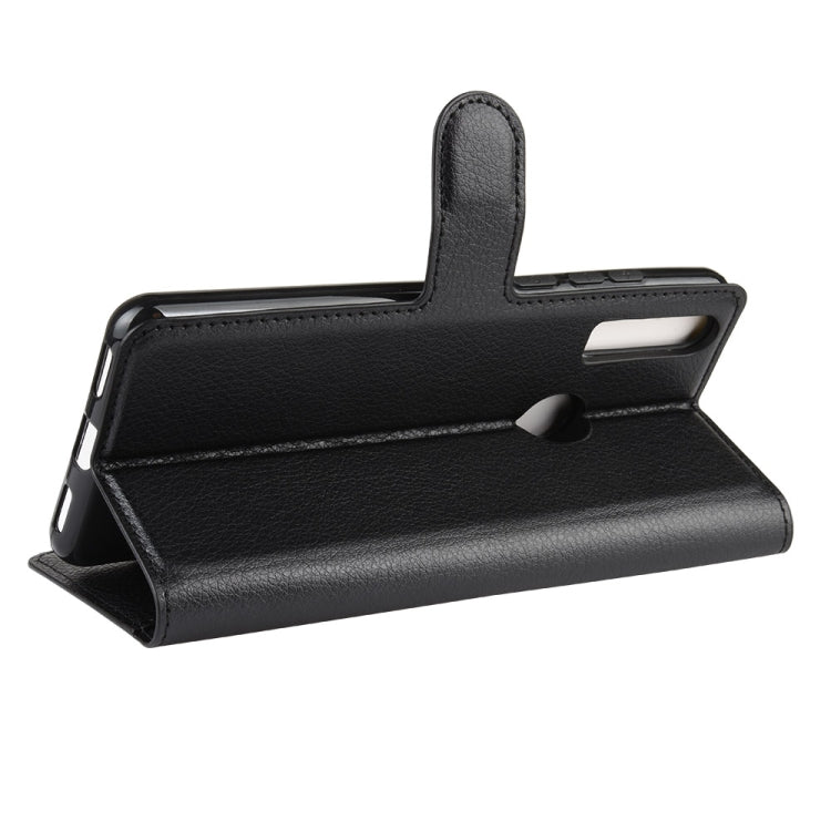 For Alcatel 3x (2019) Litchi Texture Horizontal Flip Leather Case with Wallet & Holder & Card Slots