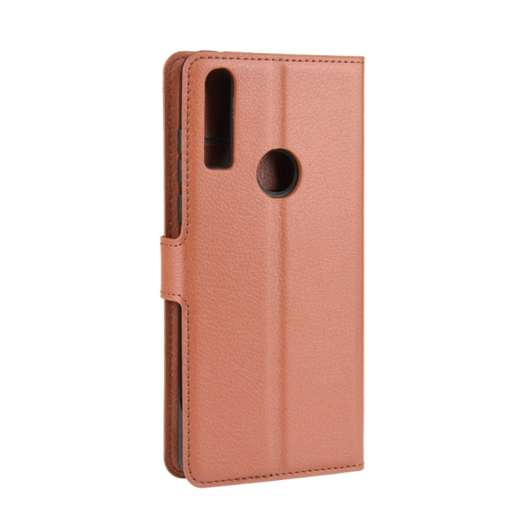 For Alcatel 3x (2019) Litchi Texture Horizontal Flip Leather Case with Wallet & Holder & Card Slots