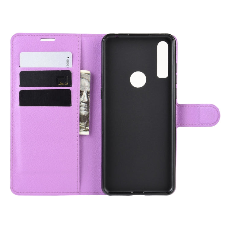 For Alcatel 3x (2019) Litchi Texture Horizontal Flip Leather Case with Wallet & Holder & Card Slots