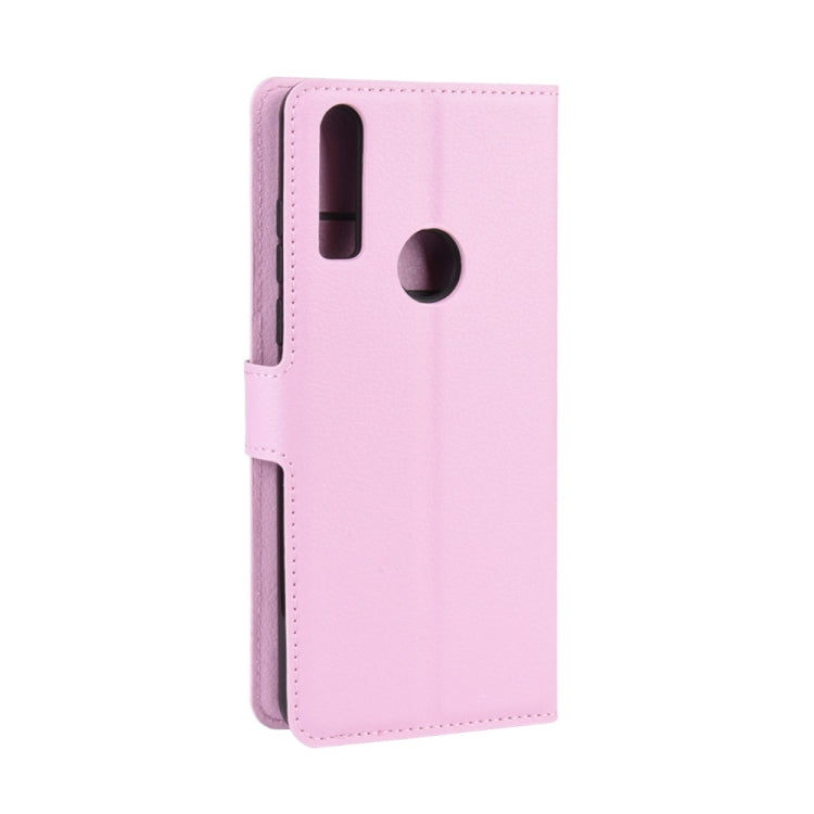 For Alcatel 3x (2019) Litchi Texture Horizontal Flip Leather Case with Wallet & Holder & Card Slots