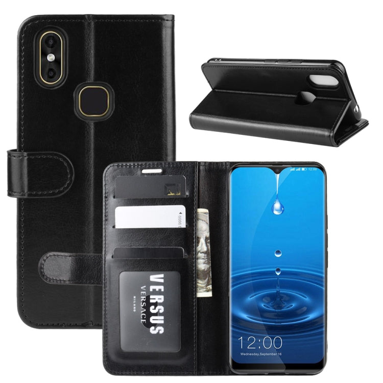 For LEAGOO M13 R64 Texture Single Fold Horizontal Flip Leather Case with Holder & Card Slots & Wallet