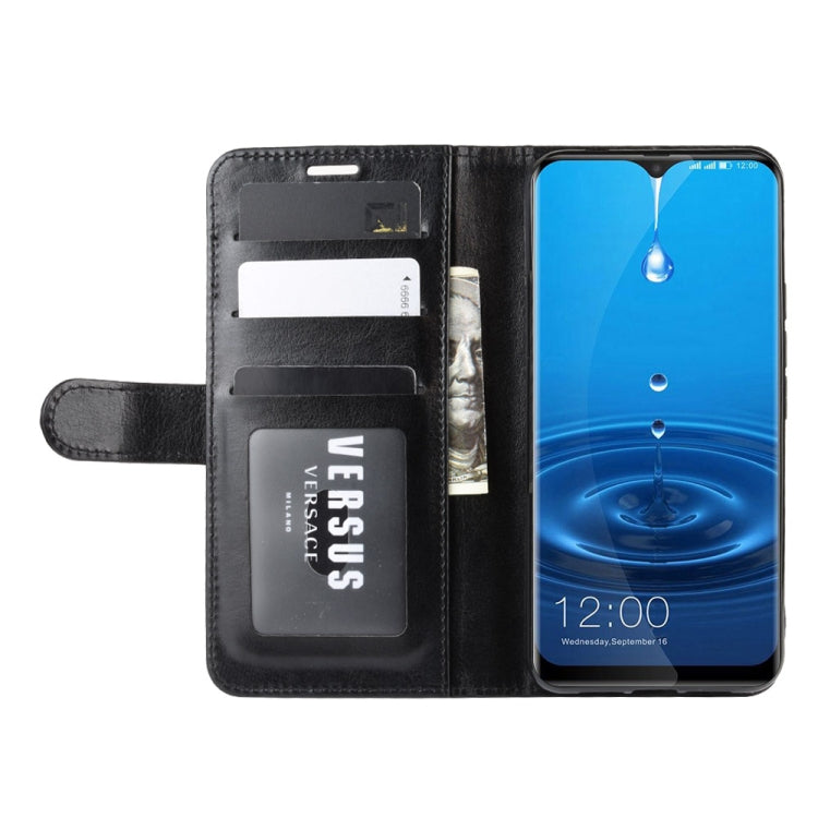 For LEAGOO M13 R64 Texture Single Fold Horizontal Flip Leather Case with Holder & Card Slots & Wallet