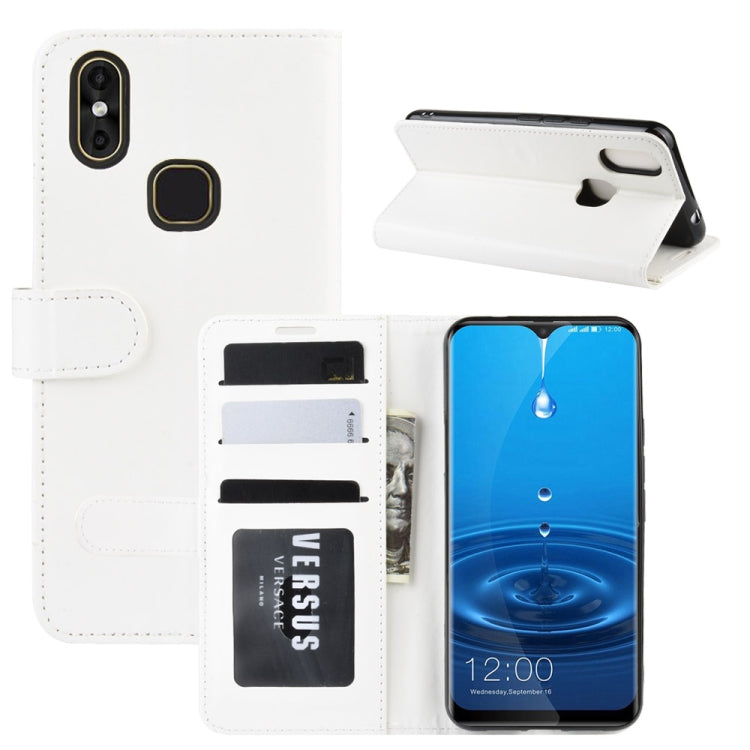 For LEAGOO M13 R64 Texture Single Fold Horizontal Flip Leather Case with Holder & Card Slots & Wallet