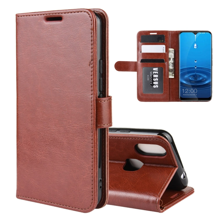 For LEAGOO M13 R64 Texture Single Fold Horizontal Flip Leather Case with Holder & Card Slots & Wallet