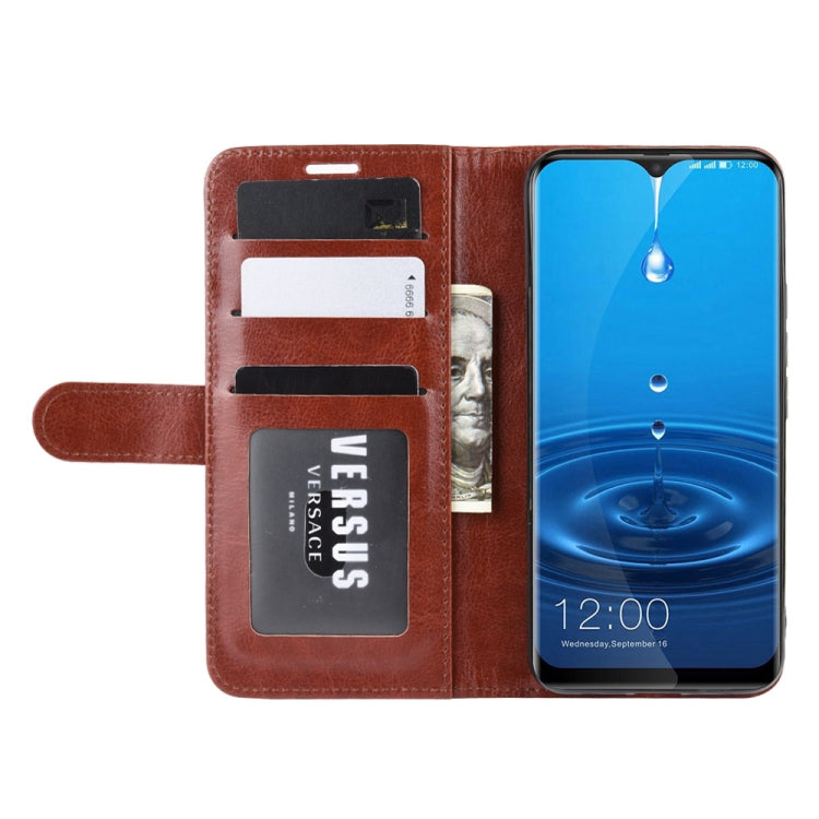 For LEAGOO M13 R64 Texture Single Fold Horizontal Flip Leather Case with Holder & Card Slots & Wallet