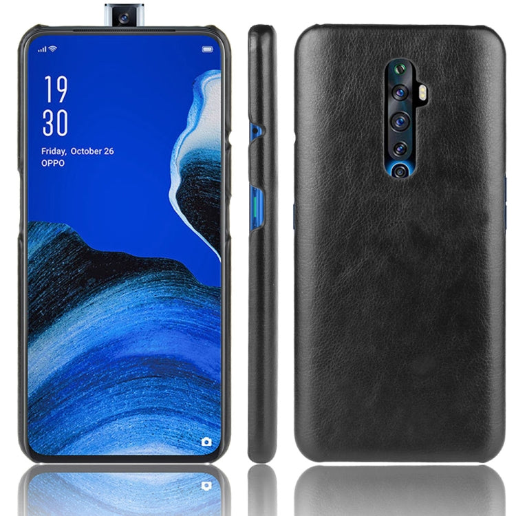 For Oppo Reno2 Z/2F Shockproof Litchi Texture PC + PU Case