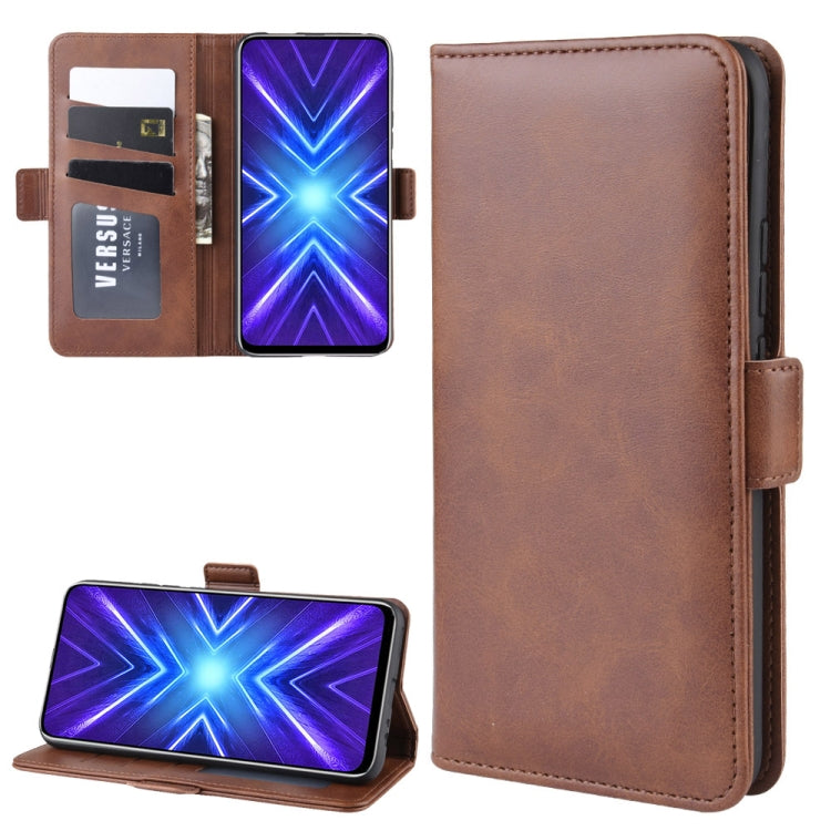 For Huawei Honor 9X Fingerprint Version Wallet Stand Leather Cell Phone Case with Wallet & Holder & Card Slots