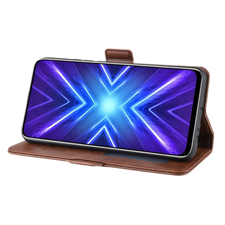 For Huawei Honor 9X Fingerprint Version Wallet Stand Leather Cell Phone Case with Wallet & Holder & Card Slots