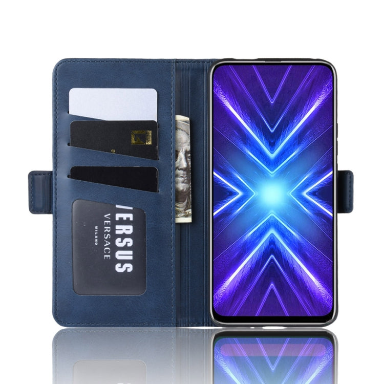 For Huawei Honor 9X Fingerprint Version Wallet Stand Leather Cell Phone Case with Wallet & Holder & Card Slots