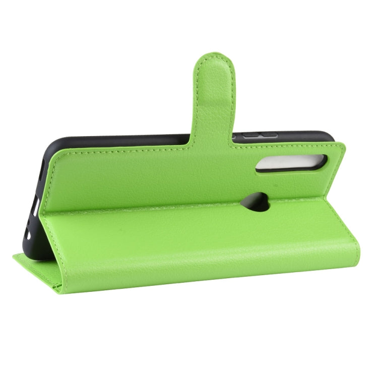 For Huawei Honor 9X Fingerprint Version Litchi Texture Horizontal Flip Leather Case with Wallet & Holder & Card Slots