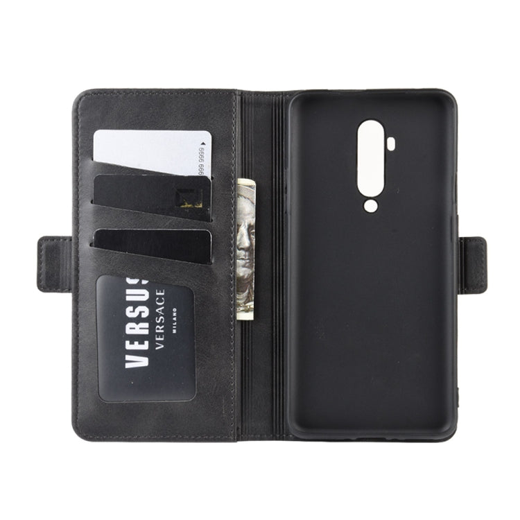 For OnePlus 7T Pro Dual-side Magnetic Buckle Horizontal Flip Leather Case with Holder & Card Slots & Wallet & Photo Frame