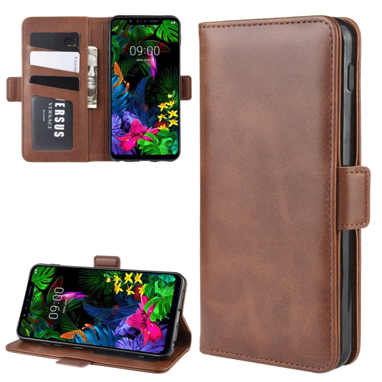 For LG G8S ThinQ Wallet Stand Leather Cell Phone Case with Wallet & Holder & Card Slots