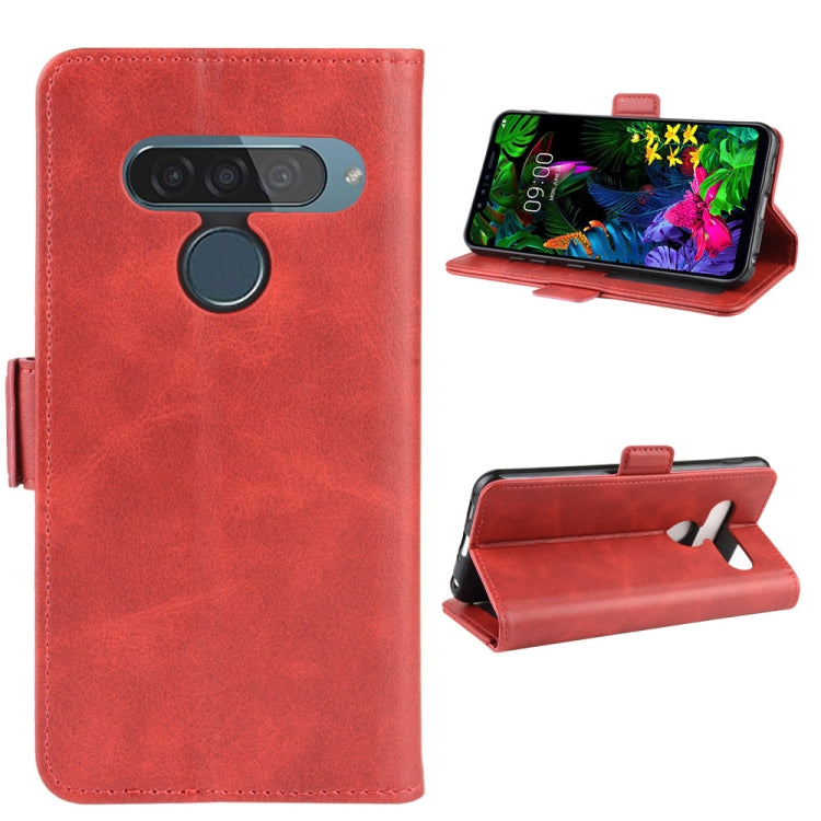For LG G8S ThinQ Wallet Stand Leather Cell Phone Case with Wallet & Holder & Card Slots