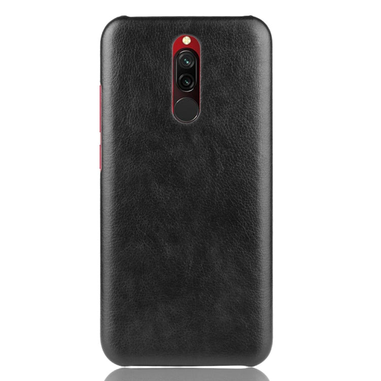 For Xiaomi Redmi 8 Shockproof Litchi Texture PC + PU Case