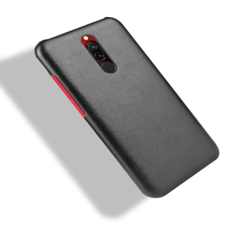 For Xiaomi Redmi 8 Shockproof Litchi Texture PC + PU Case