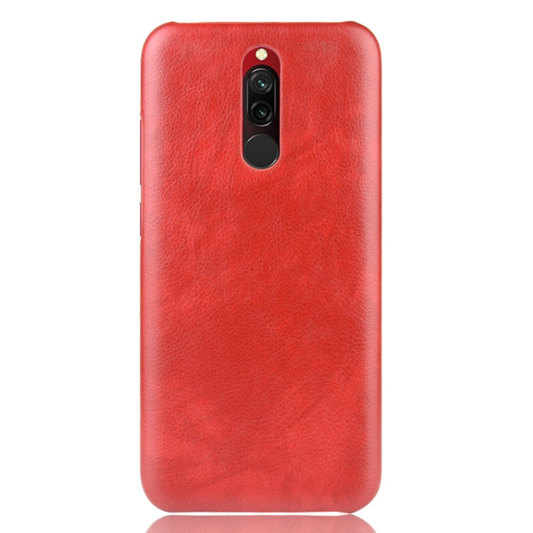 For Xiaomi Redmi 8 Shockproof Litchi Texture PC + PU Case