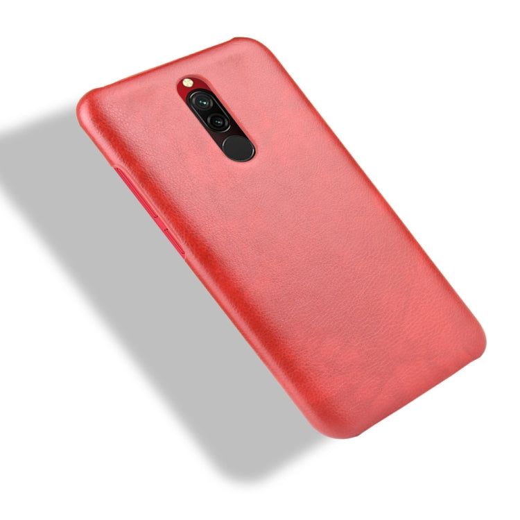 For Xiaomi Redmi 8 Shockproof Litchi Texture PC + PU Case
