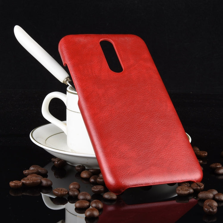 For Xiaomi Redmi 8 Shockproof Litchi Texture PC + PU Case