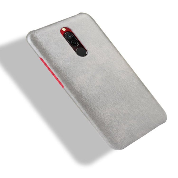 For Xiaomi Redmi 8 Shockproof Litchi Texture PC + PU Case