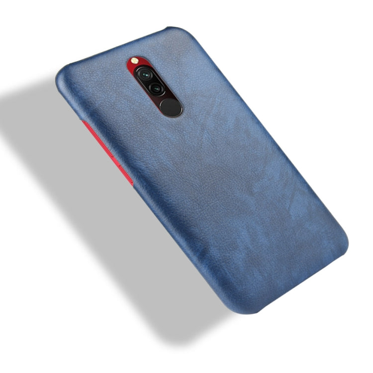 For Xiaomi Redmi 8 Shockproof Litchi Texture PC + PU Case