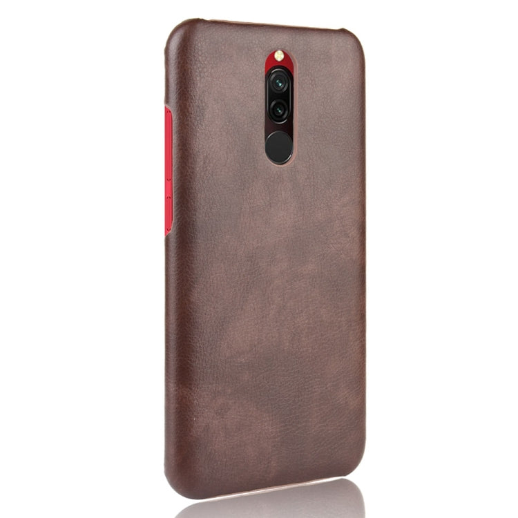 For Xiaomi Redmi 8 Shockproof Litchi Texture PC + PU Case