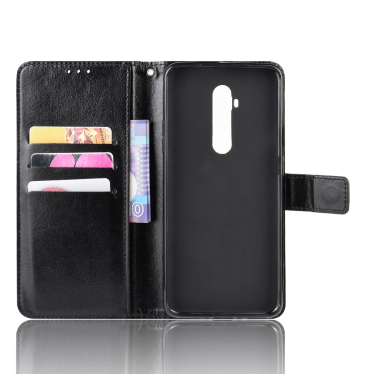 For OnePlus 7T Pro Retro Crazy Horse Texture Horizontal Flip Leather Case with Holder & Card Slots & Photo Frame