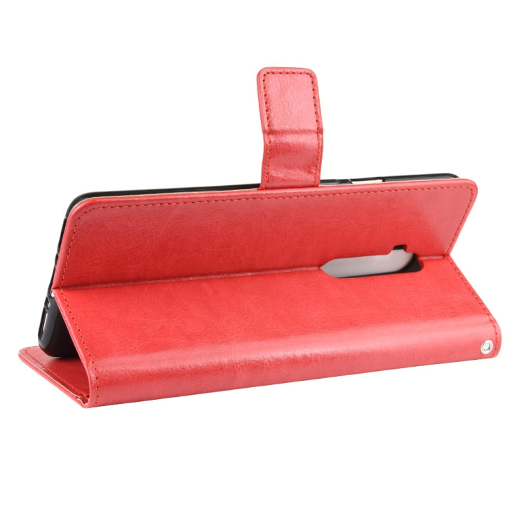 For OnePlus 7T Pro Retro Crazy Horse Texture Horizontal Flip Leather Case with Holder & Card Slots & Photo Frame