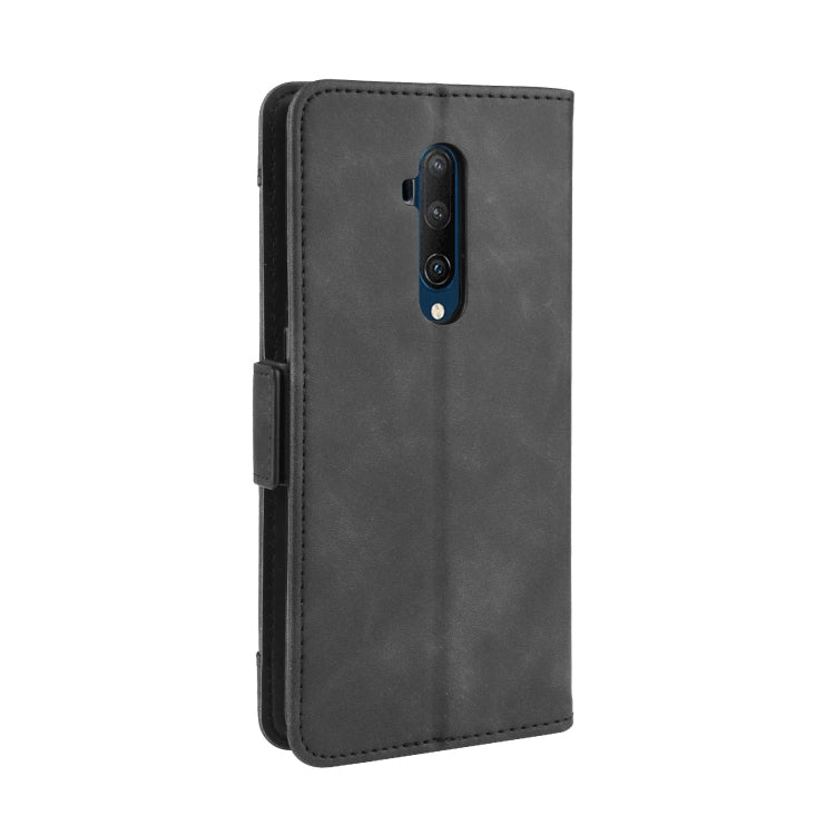 For OnePlus 7T Pro Wallet Style Skin Feel Calf Pattern Leather Case with Separate Card Slot