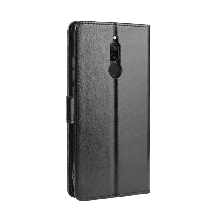 For Xiaomi Redmi 8 Retro Crazy Horse Texture Horizontal Flip Leather Case with Holder & Card Slots & Photo Frame
