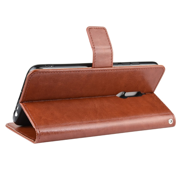 For Xiaomi Redmi 8 Retro Crazy Horse Texture Horizontal Flip Leather Case with Holder & Card Slots & Photo Frame