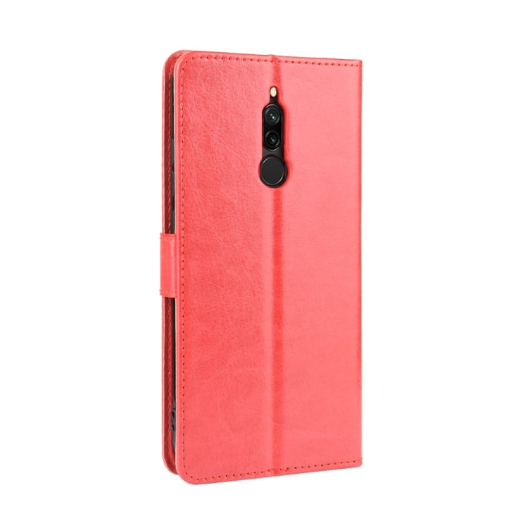 For Xiaomi Redmi 8 Retro Crazy Horse Texture Horizontal Flip Leather Case with Holder & Card Slots & Photo Frame
