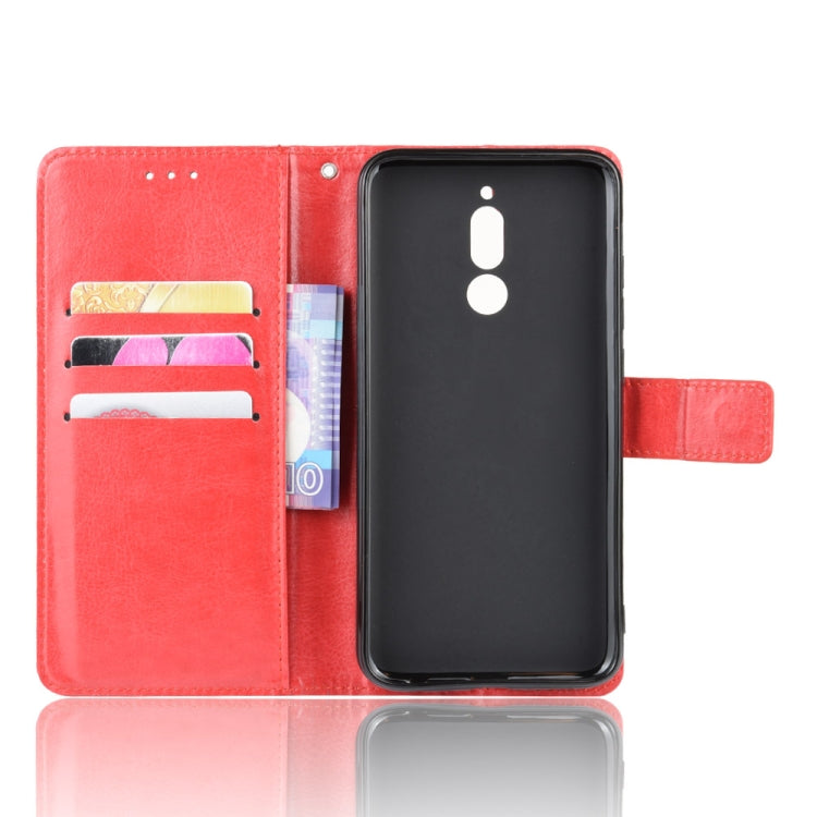 For Xiaomi Redmi 8 Retro Crazy Horse Texture Horizontal Flip Leather Case with Holder & Card Slots & Photo Frame