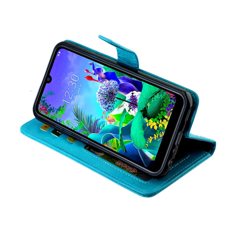 For LG Q60 / K50 Crazy Horse Texture Horizontal Flip Leather Case with Holder & Card Slots & Wallet & Photo Frame