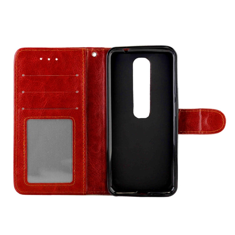 For Vodafone Smart N10 Crazy Horse Texture Horizontal Flip Leather Case with Holder & Card Slots & Wallet & Photo Frame