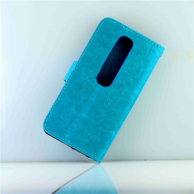 For Vodafone Smart N10 Crazy Horse Texture Horizontal Flip Leather Case with Holder & Card Slots & Wallet & Photo Frame