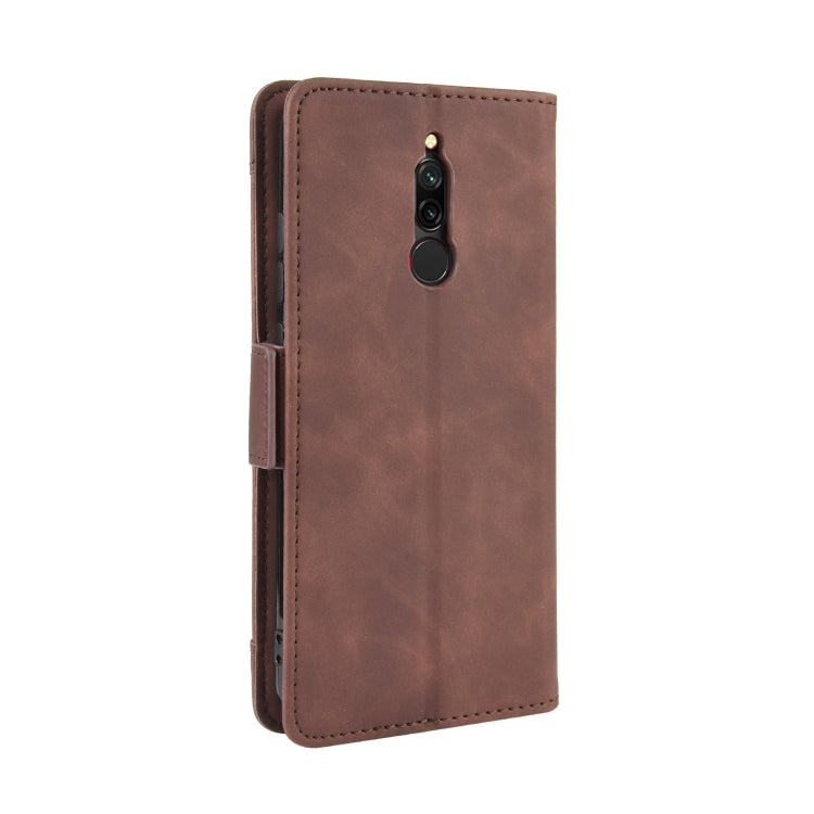 For Xiaomi Redmi 8 Wallet Style Skin Feel Calf Pattern Leather Case with Separate Card Slot