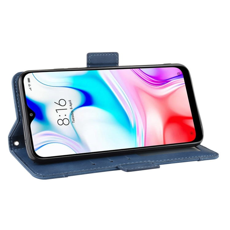 For Xiaomi Redmi 8 Wallet Style Skin Feel Calf Pattern Leather Case with Separate Card Slot