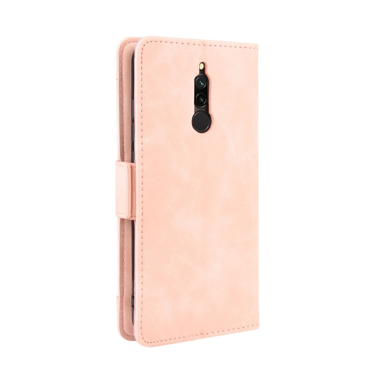 For Xiaomi Redmi 8 Wallet Style Skin Feel Calf Pattern Leather Case with Separate Card Slot