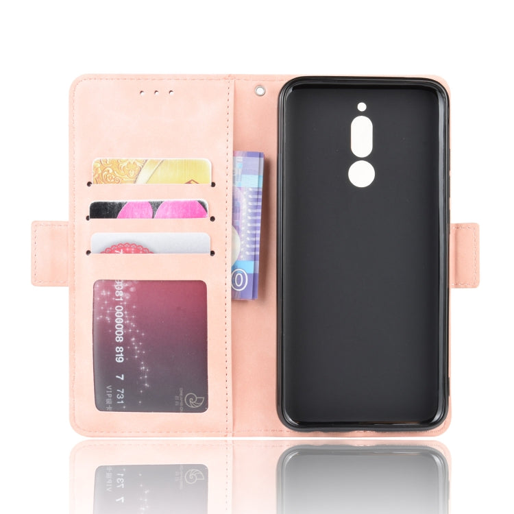For Xiaomi Redmi 8 Wallet Style Skin Feel Calf Pattern Leather Case with Separate Card Slot