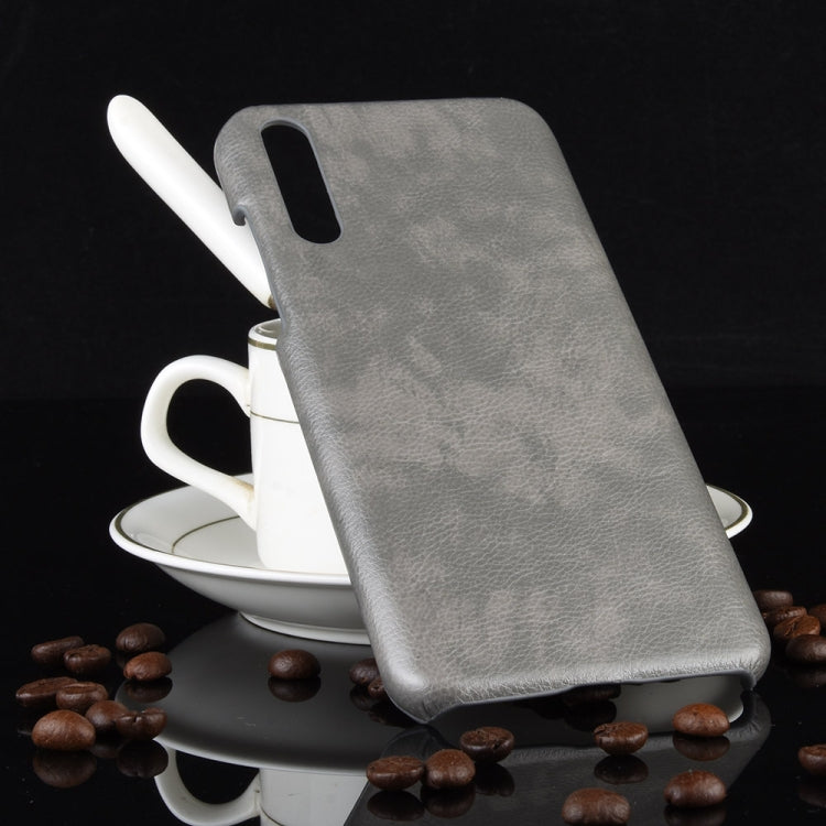 For Huawei Enjoy 10s Shockproof Litchi Texture PC + PU Case