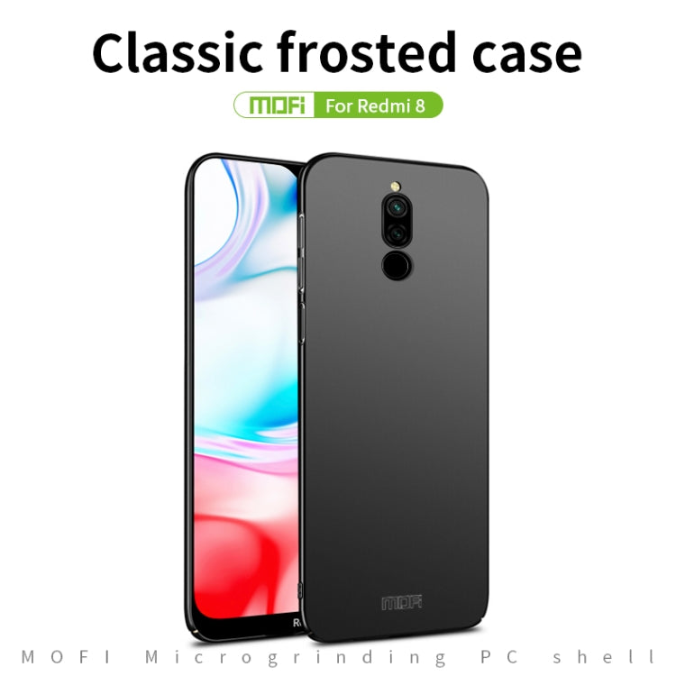 For Xiaomi RedMi 8 MOFI Frosted PC Ultra-thin Hard Case