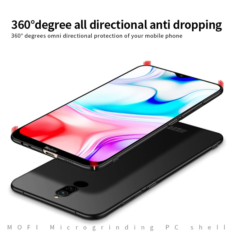 For Xiaomi RedMi 8 MOFI Frosted PC Ultra-thin Hard Case